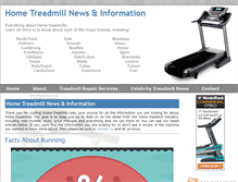 Tablet Screenshot of home-treadmill.com
